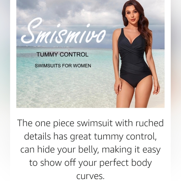 Smismivo Tummy Control Swimsuit #481 - Picture 8 of 12